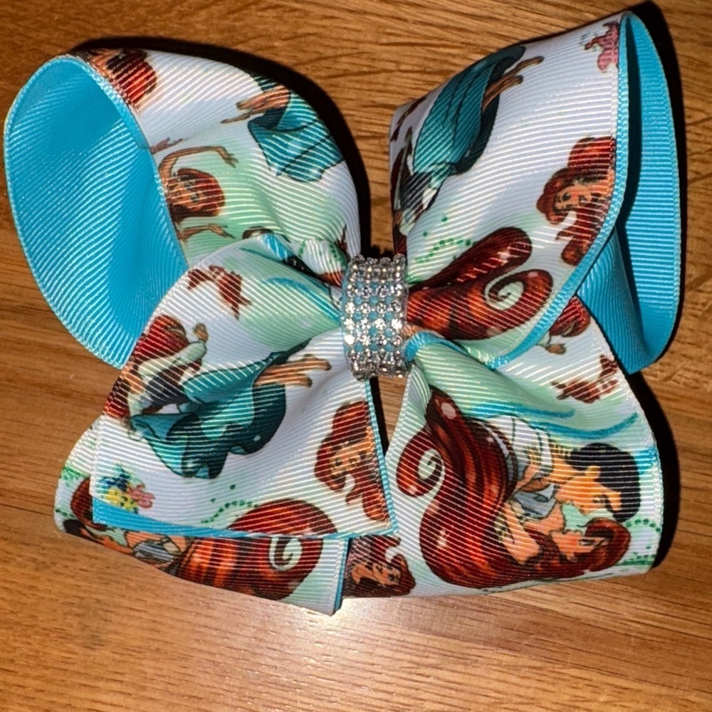 Enchanting The Little Mermaid Hair Bow - Picture 1 of 3